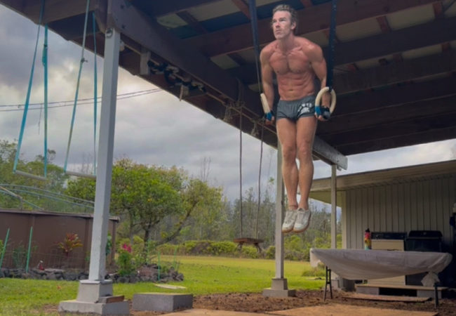 Outdoor Rings Workout