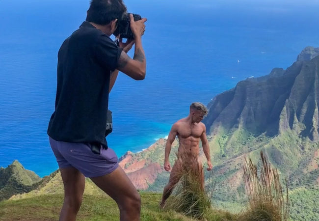BTS of 2020 Kauai Shoot